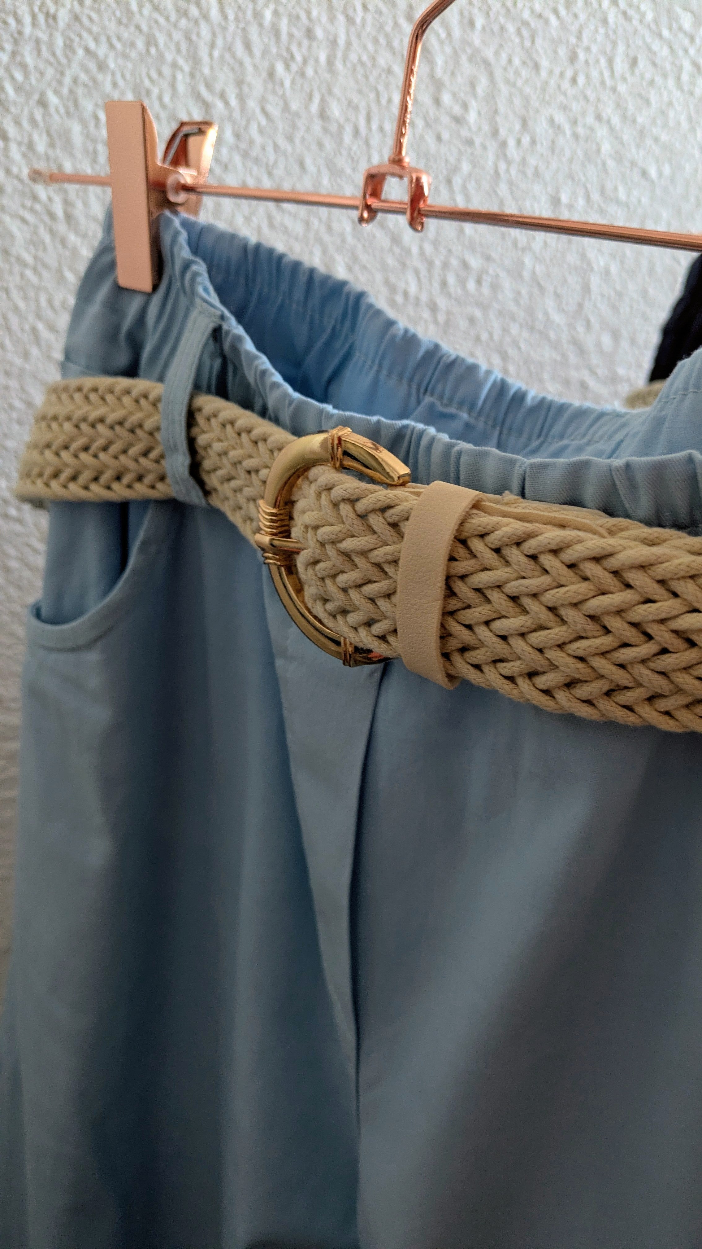 Pantalon confort Léa bleu ciel
