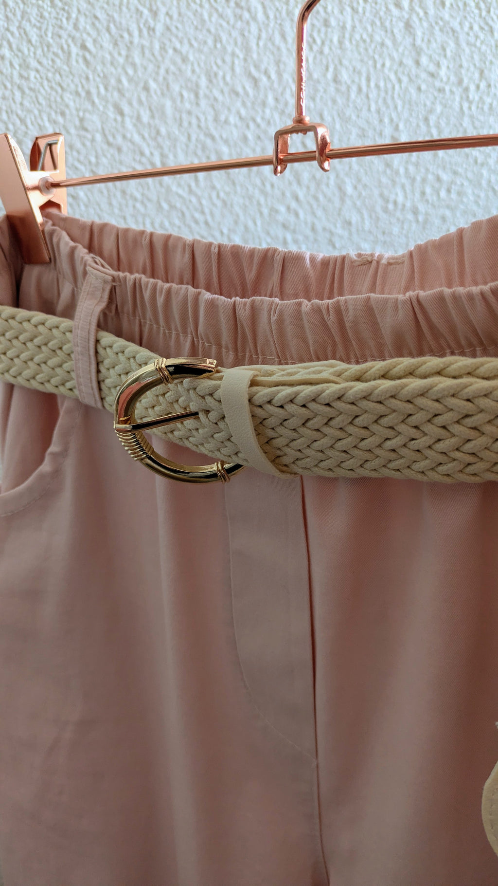 Pantalon confort Léa rose
