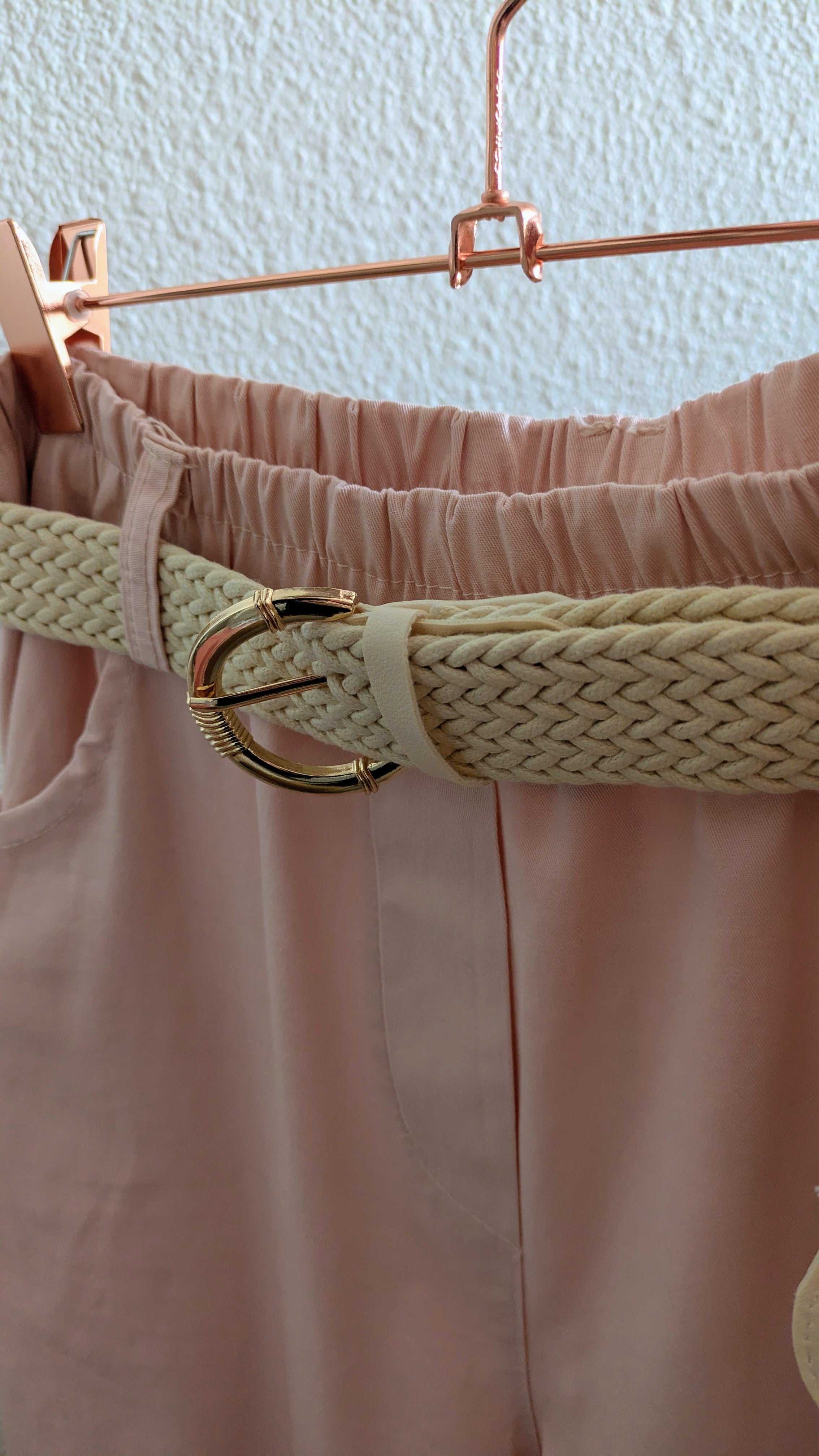 Pantalon confort Léa rose